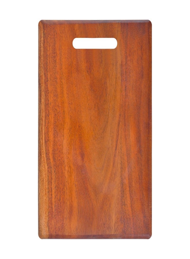 Timberz لوح تقطيع خشبي من تيمبرز للمطبخ | لوح تقطيع متين من خشب الأكاسيا للفواكه والجبن والخضراوات | سطح متعدد الاستخدامات وآمن (صغير) - Image 2